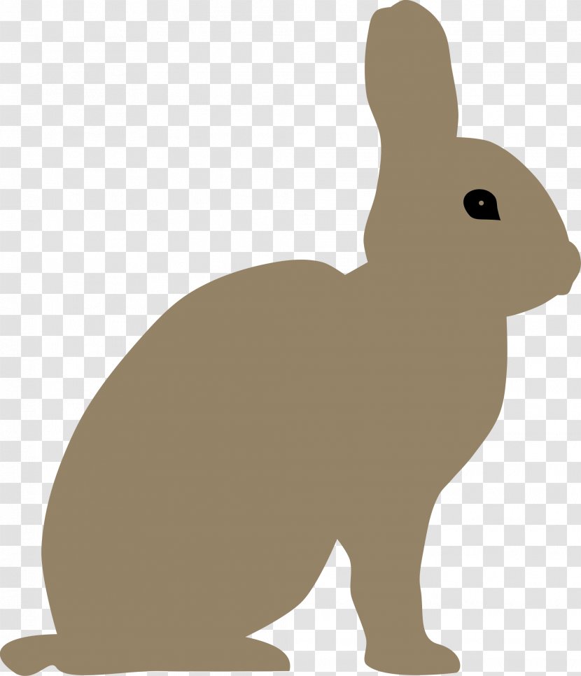 Easter Bunny Snowshoe Hare Rabbit Clip Art - Mammal - Cliparts Transparent PNG