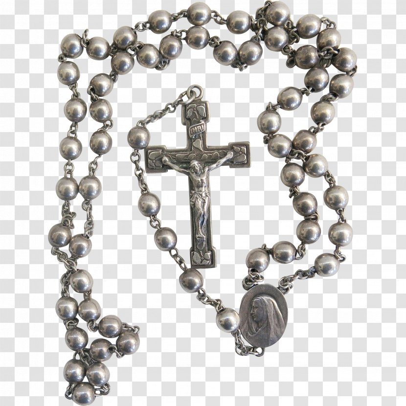 Rosary Miraculous Medal Chaplet Prayer Christian Cross - Mary Transparent PNG
