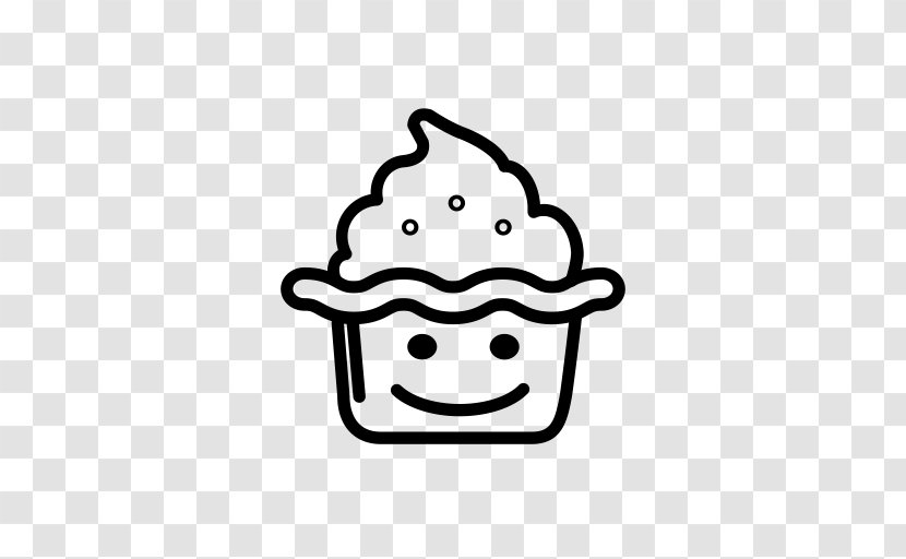 Cupcake Chocolate Ice Cream Frosting & Icing - Cones - Smiley Transparent PNG