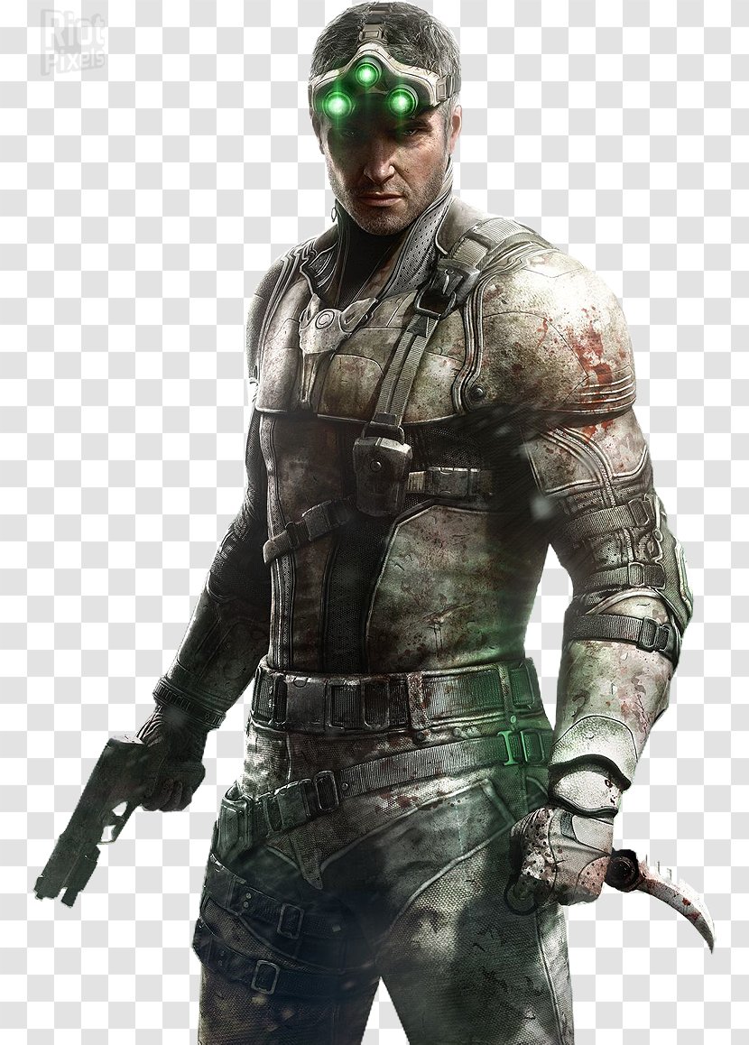 Tom Clancy's Splinter Cell: Blacklist Double Agent Sam Fisher Xbox 360 - Cell Transparent PNG