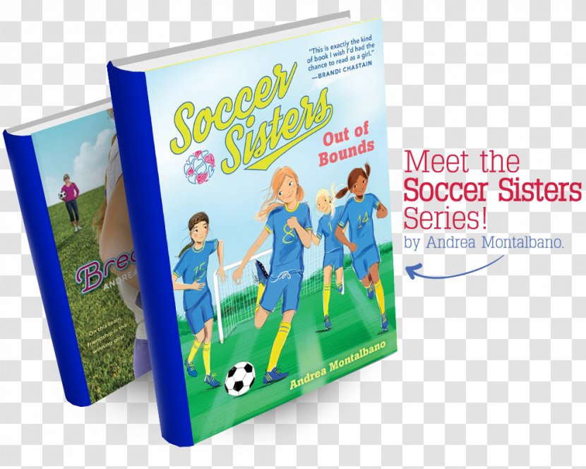 Soccer Sisters Series School Library Journal Review Book - Abby Wambach Kicking Ball Transparent PNG