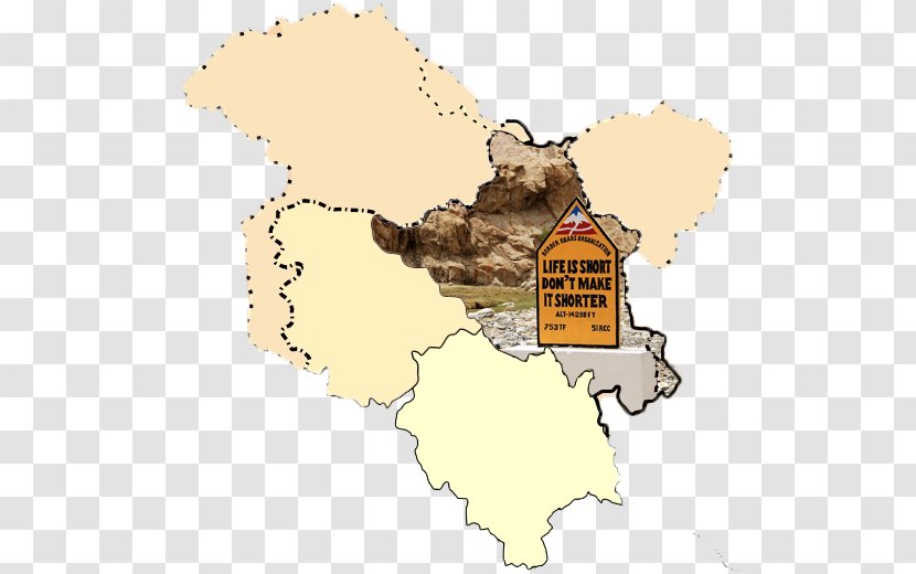 Map Tuberculosis - Leh Ladakh Transparent PNG