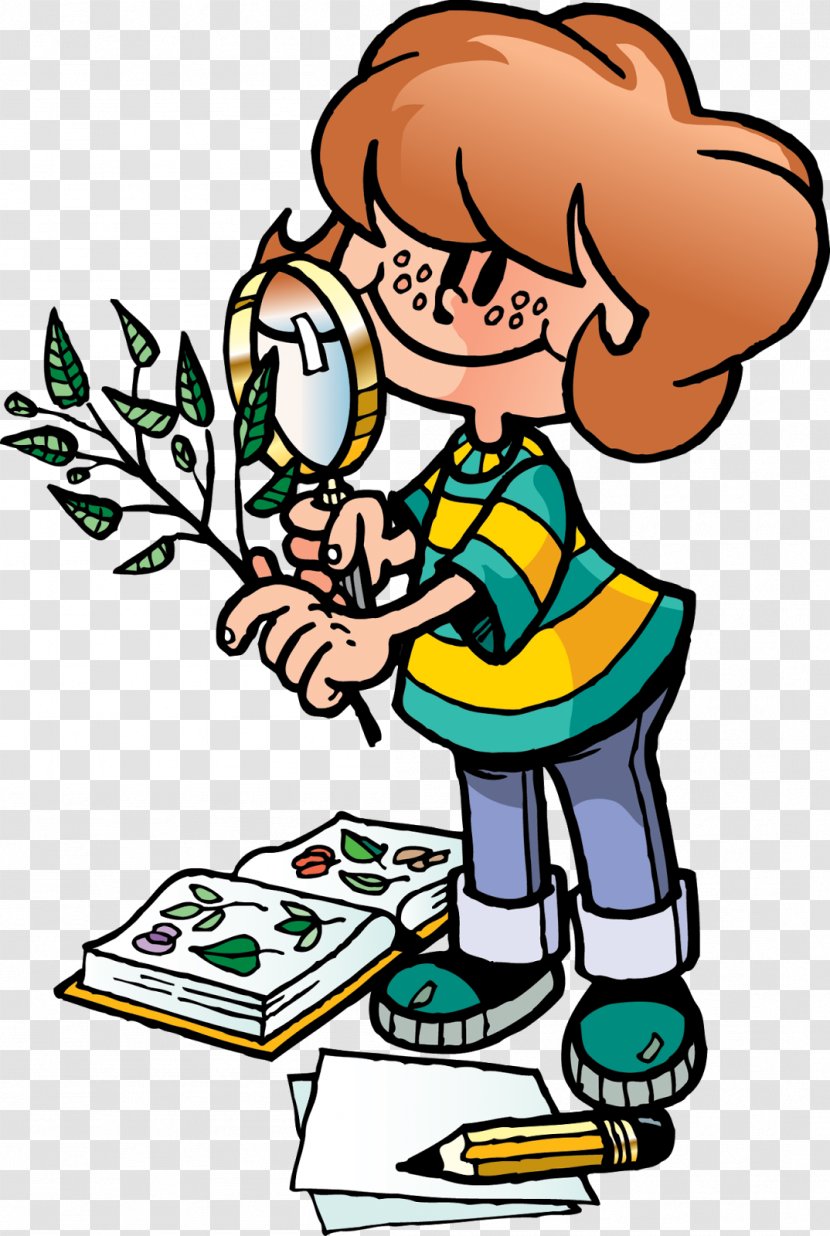 School Cartoon Science - Finger - Learning Transparent PNG