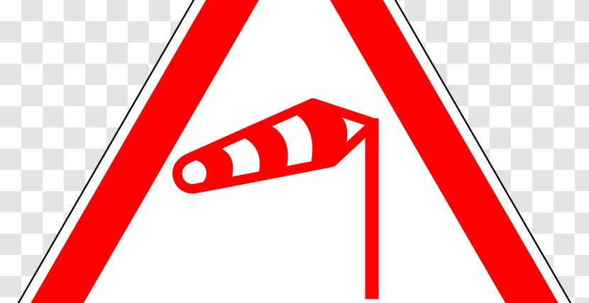 Traffic Sign Senyal Warning Information Hazard - Weather Vane Transparent PNG