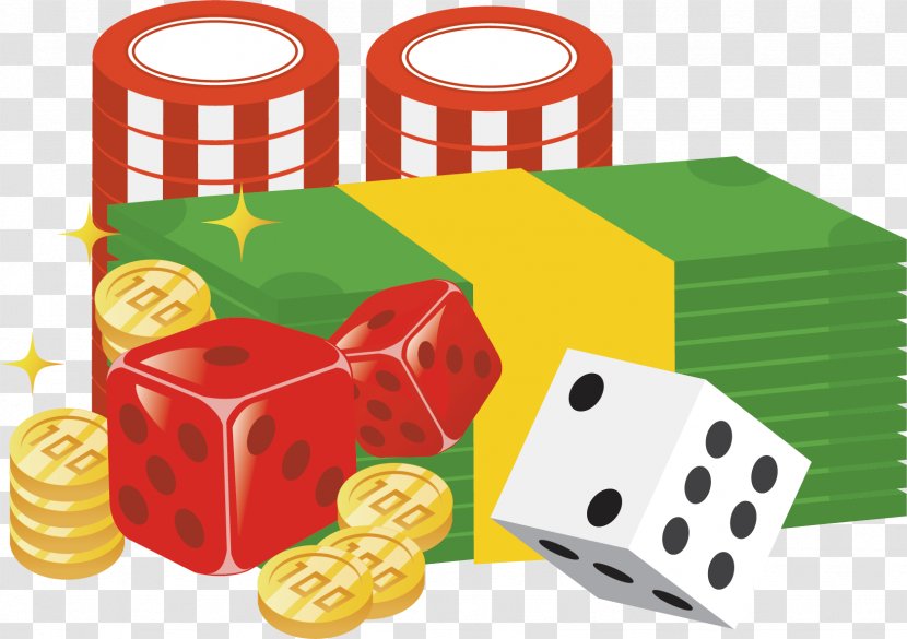 Dice Cartoon Gambling - Game - Pretty Vector Transparent PNG