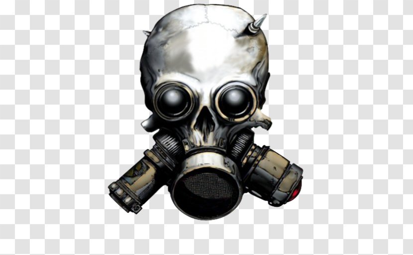 Skull Gas Mask Desktop Wallpaper - Headgear Transparent PNG