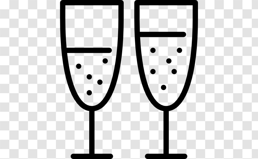 Champagne Glass Food - Vector Transparent PNG