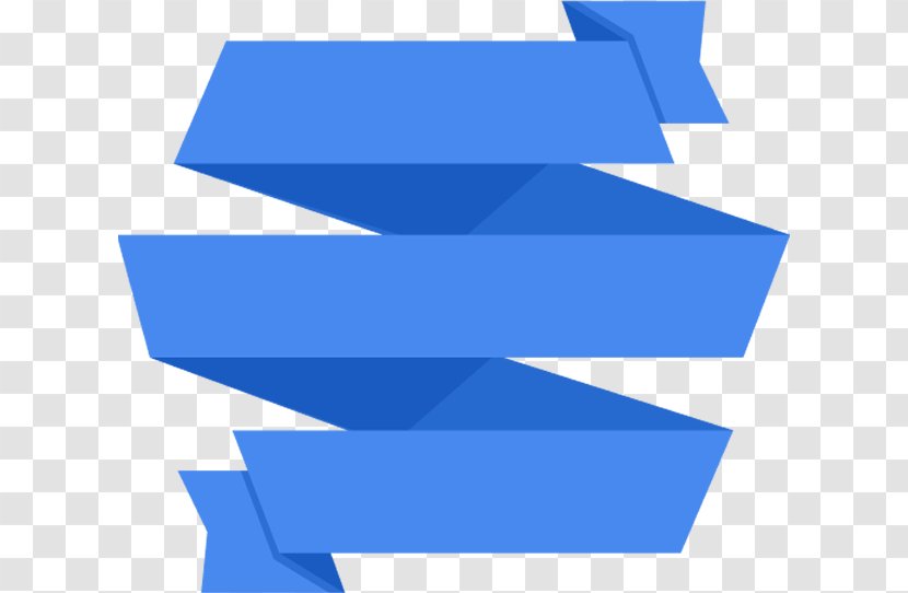 Blue Cobalt Electric Azure Line - Logo Transparent PNG
