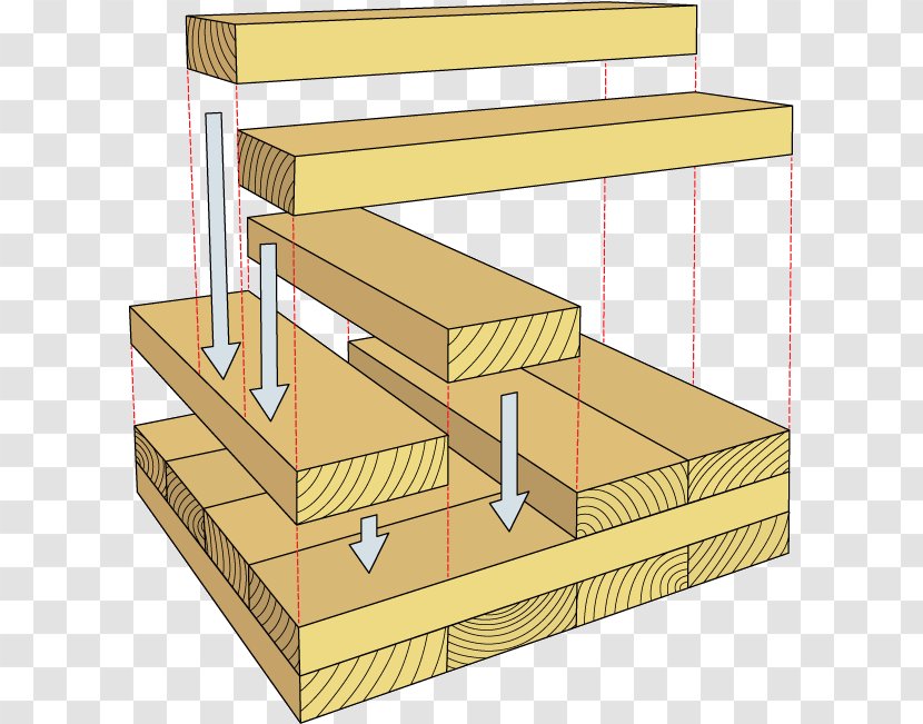 Wood Cross Laminated Timber Lumber Glued Architectural Engineering Transparent PNG