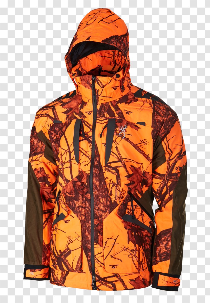 Hoodie Jacket Safety Orange Gilets - Sweatshirt Transparent PNG