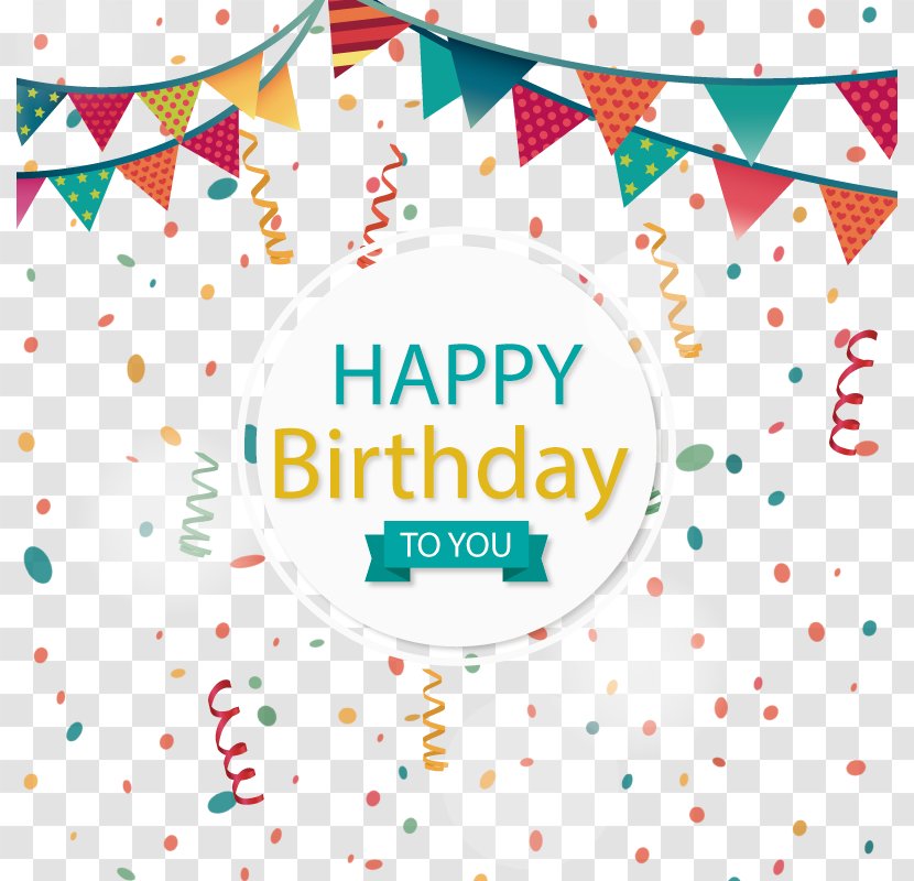 Birthday Greeting Card Balloon - Frame - Vector Happy Transparent PNG