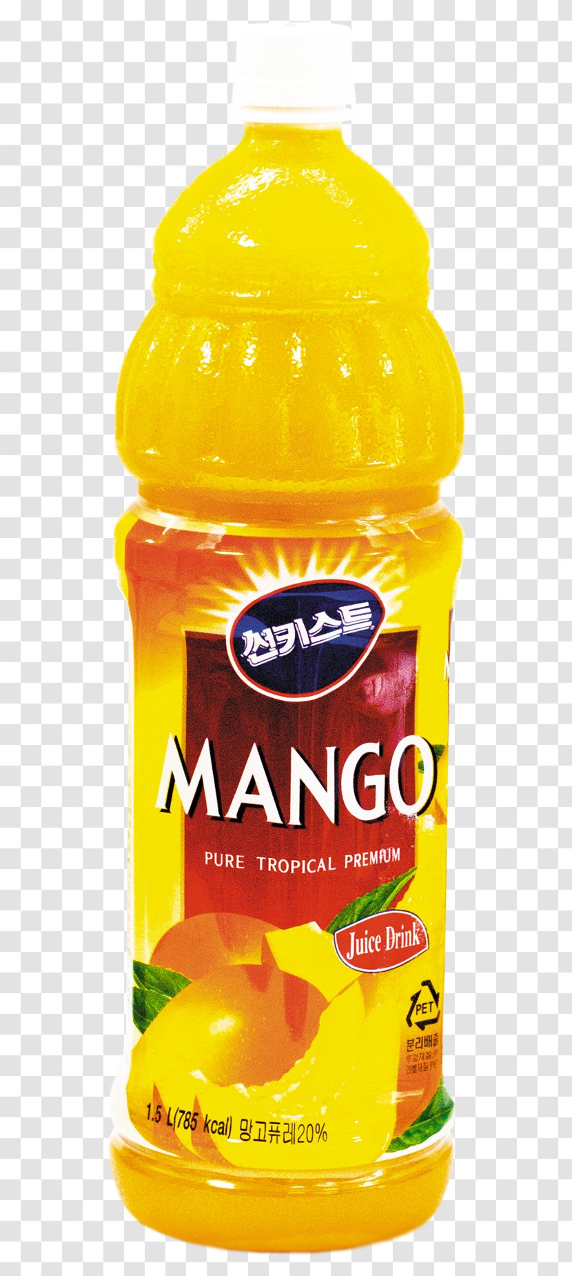 Orange Drink Citric Acid Fruit Flavor - Mango Juice Transparent PNG