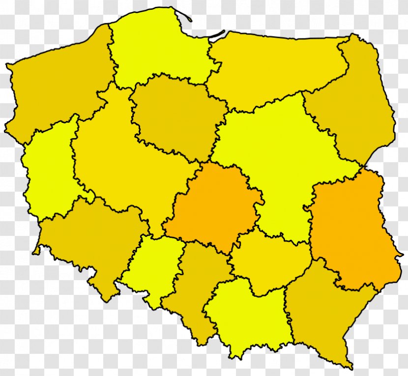 Anmediq S.c. World Map Voivodeships Of Poland Administrative Divisions Transparent PNG