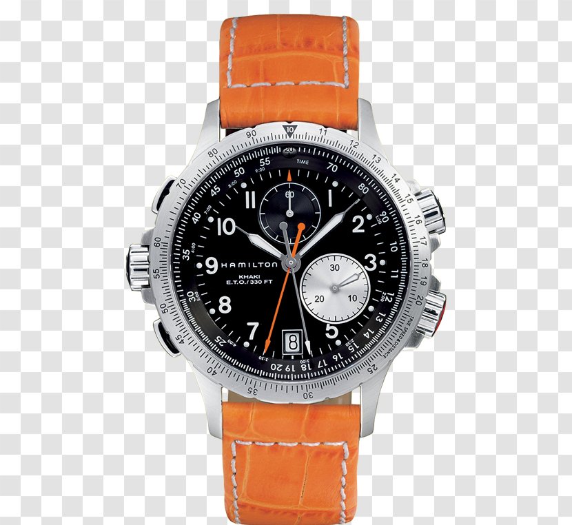 Flyback Chronograph Hamilton Watch Company Omega Chrono-Quartz - Strap Transparent PNG