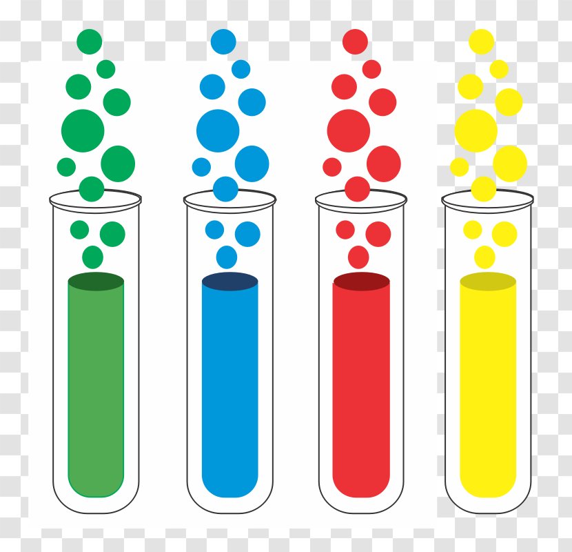 Test Tube Laboratory Beaker Clip Art - Chemical Substance - Pictures Of Tubes Transparent PNG