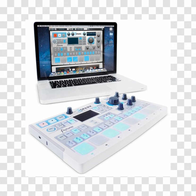 Drum Machine Arturia SparkLE Kits MIDI Controllers - Heart - Musical Instruments Transparent PNG