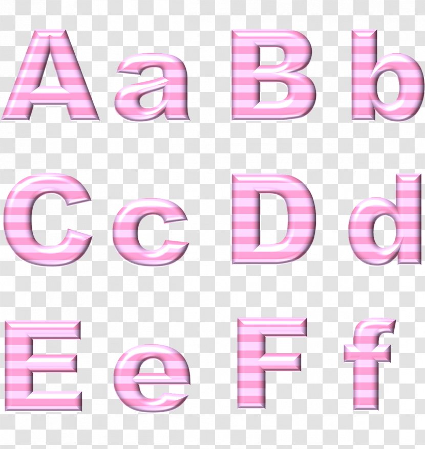 Alphabet Letter Pink English Font - Ni - PINK ALPHABET Transparent PNG
