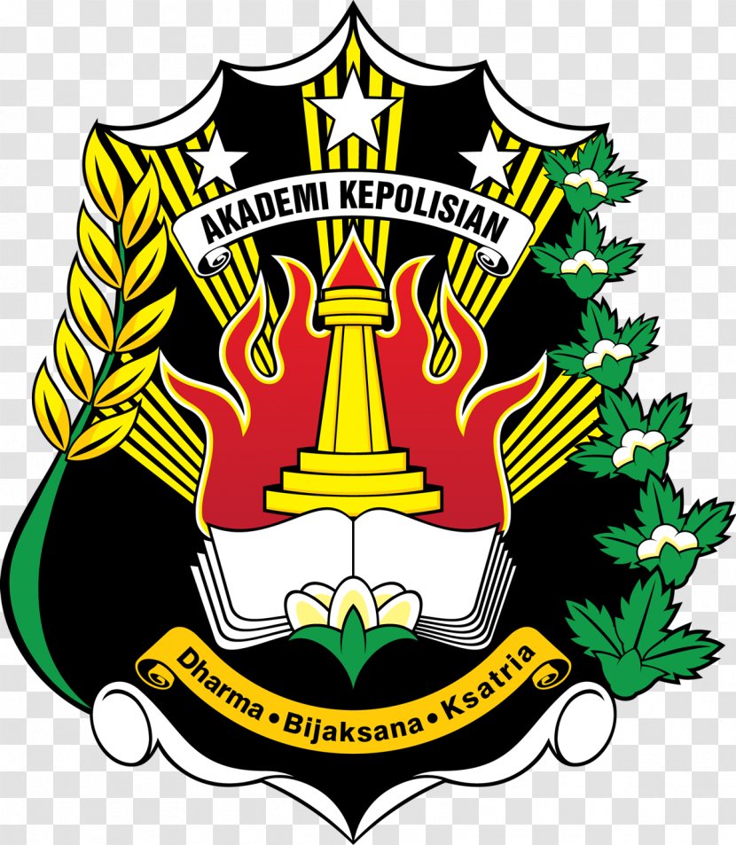 Police Academy Of The Republic Indonesia Logo Vector Graphics Symbol - Indonesian National Transparent PNG