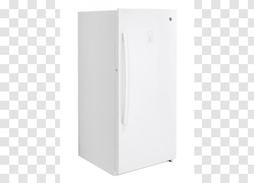 Refrigerator Freezers FUF21DLRWW GE 21.3 Cu. Ft. Frost-Free Upright Freezer Auto-defrost Cubic Foot - Kitchen Appliance Transparent PNG