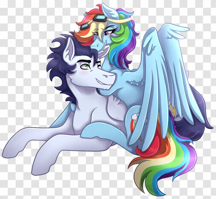 My Little Pony Rainbow Dash Unicorn DeviantArt - Watercolor - Pegasus Hair Transparent PNG