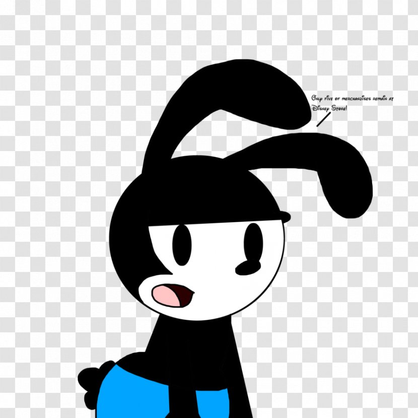 Graphic Design Silhouette Art - Text - Oswald The Lucky Rabbit Transparent PNG