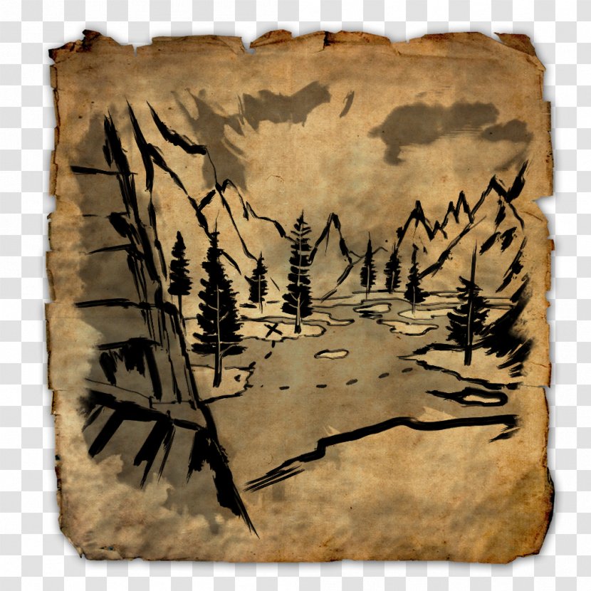 Elder Scrolls Online: Morrowind Treasure Map Buried - Fantasy - Your Time Transparent PNG