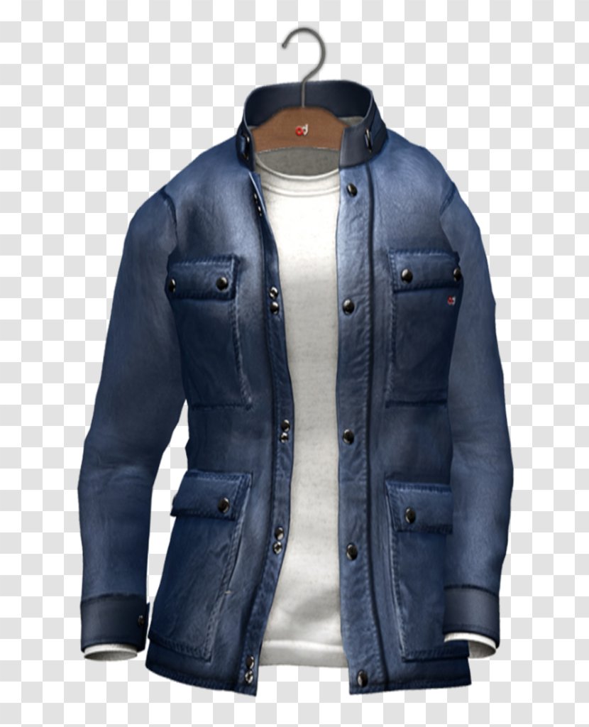 Jacket Coat Denim Pocket Hood - Ninth Pants Transparent PNG