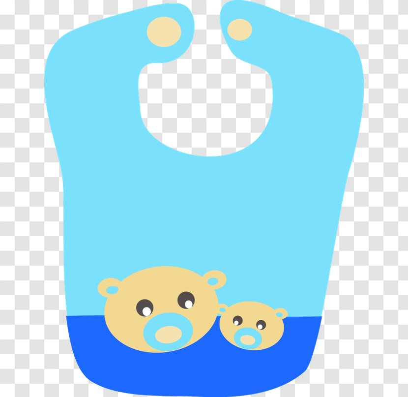 Clip Art Infant Image Bib - Organism - Cartoon Transparent PNG