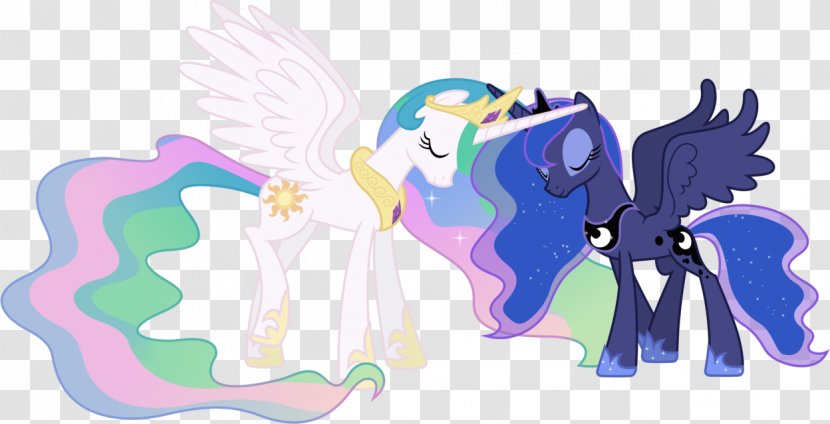 Pony Princess Celestia Luna Winged Unicorn - Naimer Transparent PNG