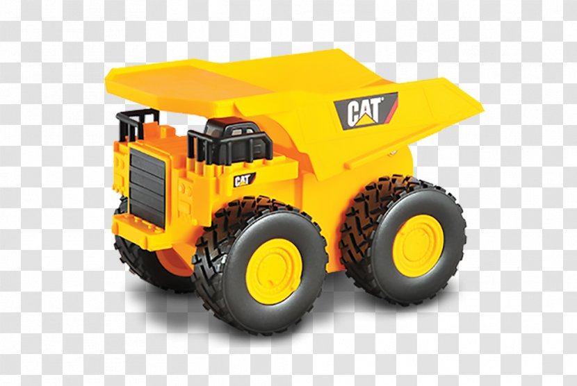 Caterpillar Inc. Dump Truck Toy Vehicle - Radiocontrolled Car Transparent PNG