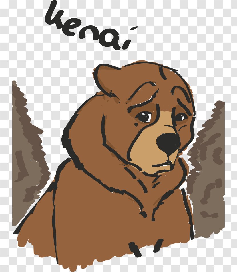Dog Bear Kenai DeviantArt Drawing - Snout - Brother Transparent PNG