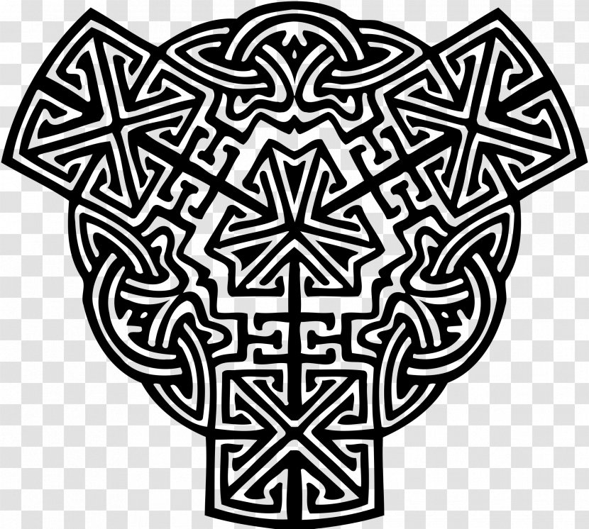 Line Art Celts Clip - Celtic Knot Transparent PNG