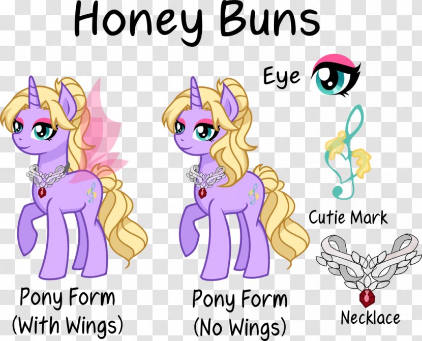 Pony Honey Bun Drawing - Heart - Cutie Transparent PNG
