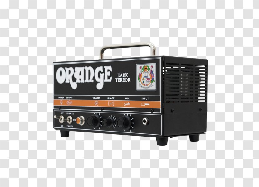 Guitar Amplifier Orange Dark Terror DA15H Electric - Guitarist - Amp Transparent PNG