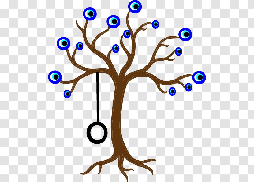 Branch Tree Trunk Twig Clip Art - Evergreen - Evil Cliparts Transparent PNG