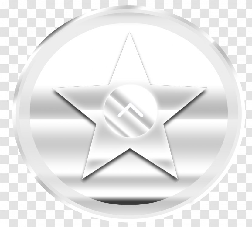 Circle Angle Symbol - Black And White Transparent PNG