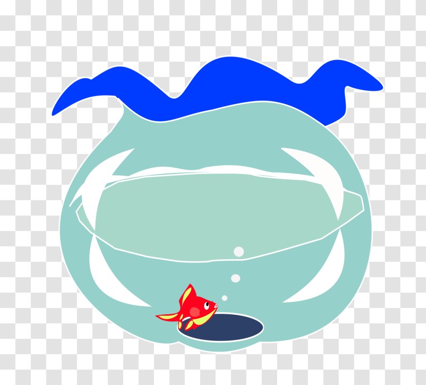Clip Art: Transportation Goldfish Vector Graphics Drawing - Marine Mammal - Aquriam Bubble Transparent PNG