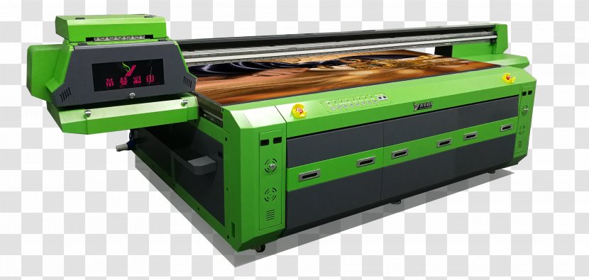 Inkjet Printing Flatbed Digital Printer LED - 3d Transparent PNG