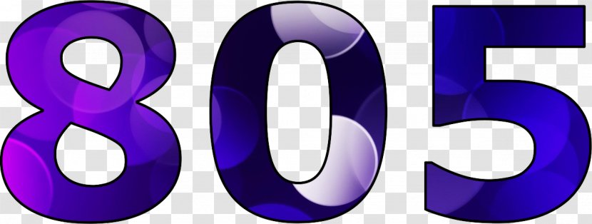 Logo Number - Blue - Design Transparent PNG
