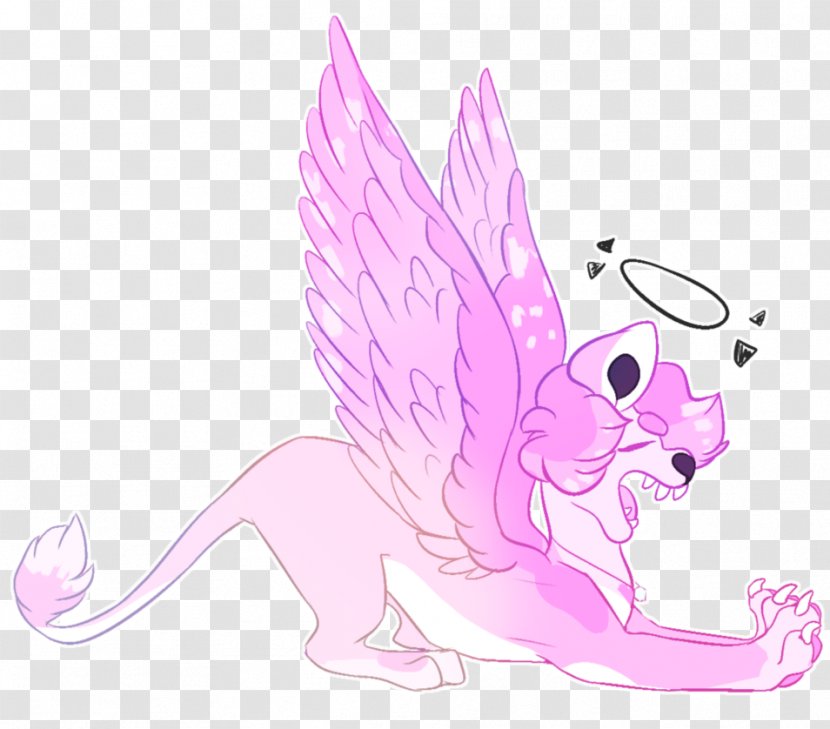 Cat Fairy Horse Cartoon - Fictional Character - Lion Wings Transparent PNG