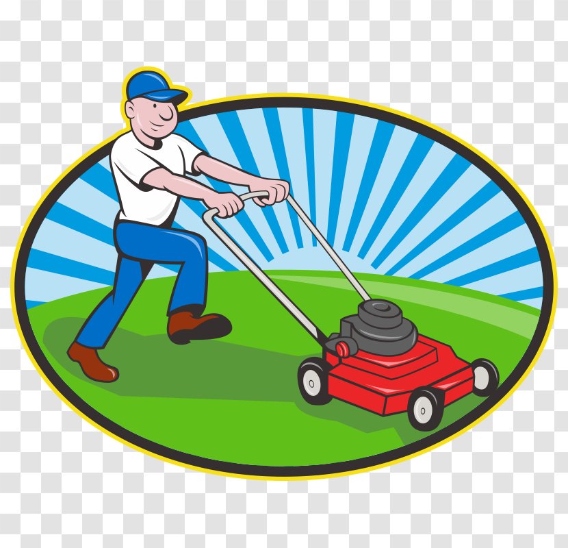 Lawn Mowers Clip Art Vector Graphics Image - Mower Silhouette Transparent PNG
