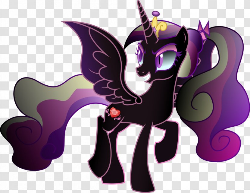My Little Pony Princess Cadance Twilight Sparkle Rarity - Friendship Is Magic Fandom - Nightmare Transparent PNG