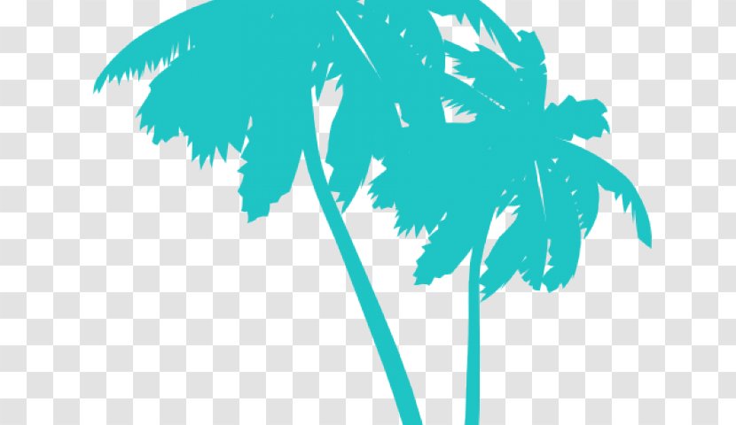 Clip Art Palm Trees Sabal Vector Graphics - Tree - Border Clipart Transparent PNG