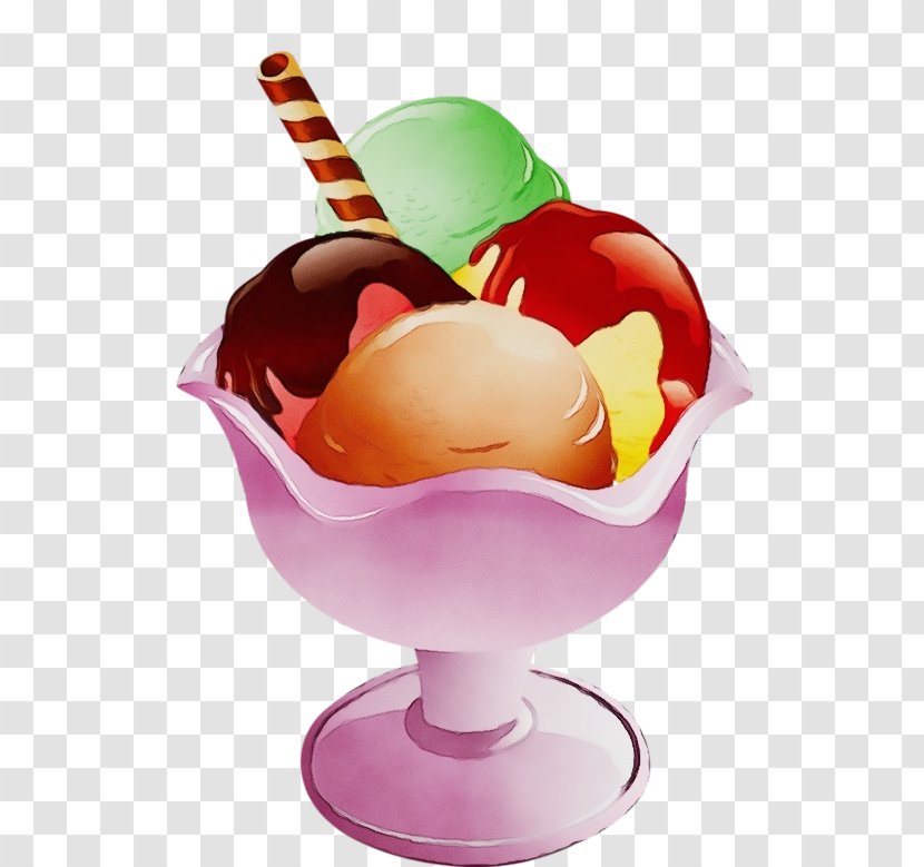 Ice Cream Cones - Sundae - Tableware Spoon Transparent PNG