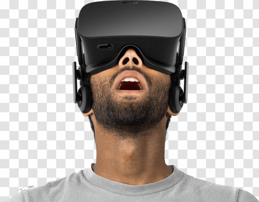 Oculus Rift Virtual Reality Headset Samsung Gear VR HTC Vive PlayStation - Audio Equipment - Headphones Transparent PNG