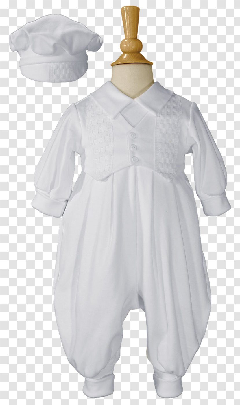 Infant Baptism Sleeve Child - White - Long Vest Knit Transparent PNG