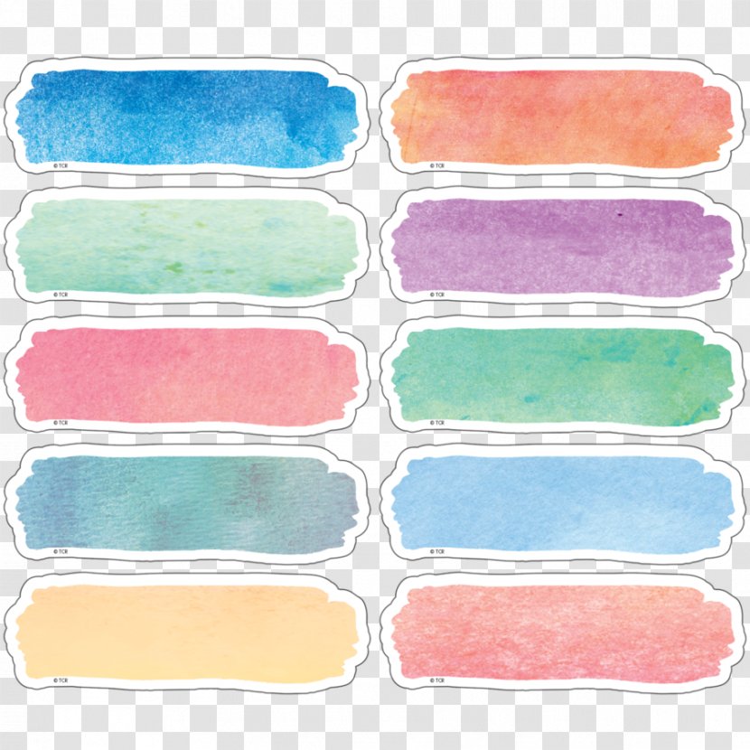 Watercolor Painting Work Of Art Teacher - Sticker Transparent PNG