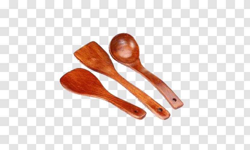 Wooden Spoon Ladle - Designer - Three-piece Shovel Transparent PNG