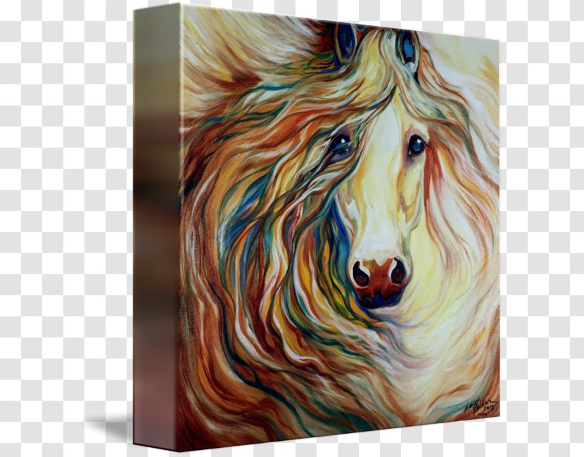 Watercolor Painting Abstract Art Oil - Work Of - Horses Transparent PNG