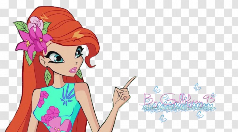 Bloom Flora Musa Stella Art - Tree - Winx Club Season 7 Transparent PNG